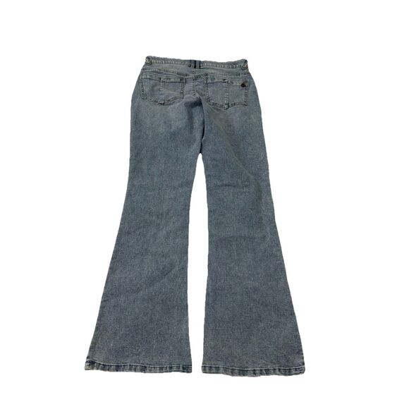 Democracy Jeans Womens 6 Blue Kathryn Eco Bootcut Sustainable AB Itty Bitty - Picture 6 of 9